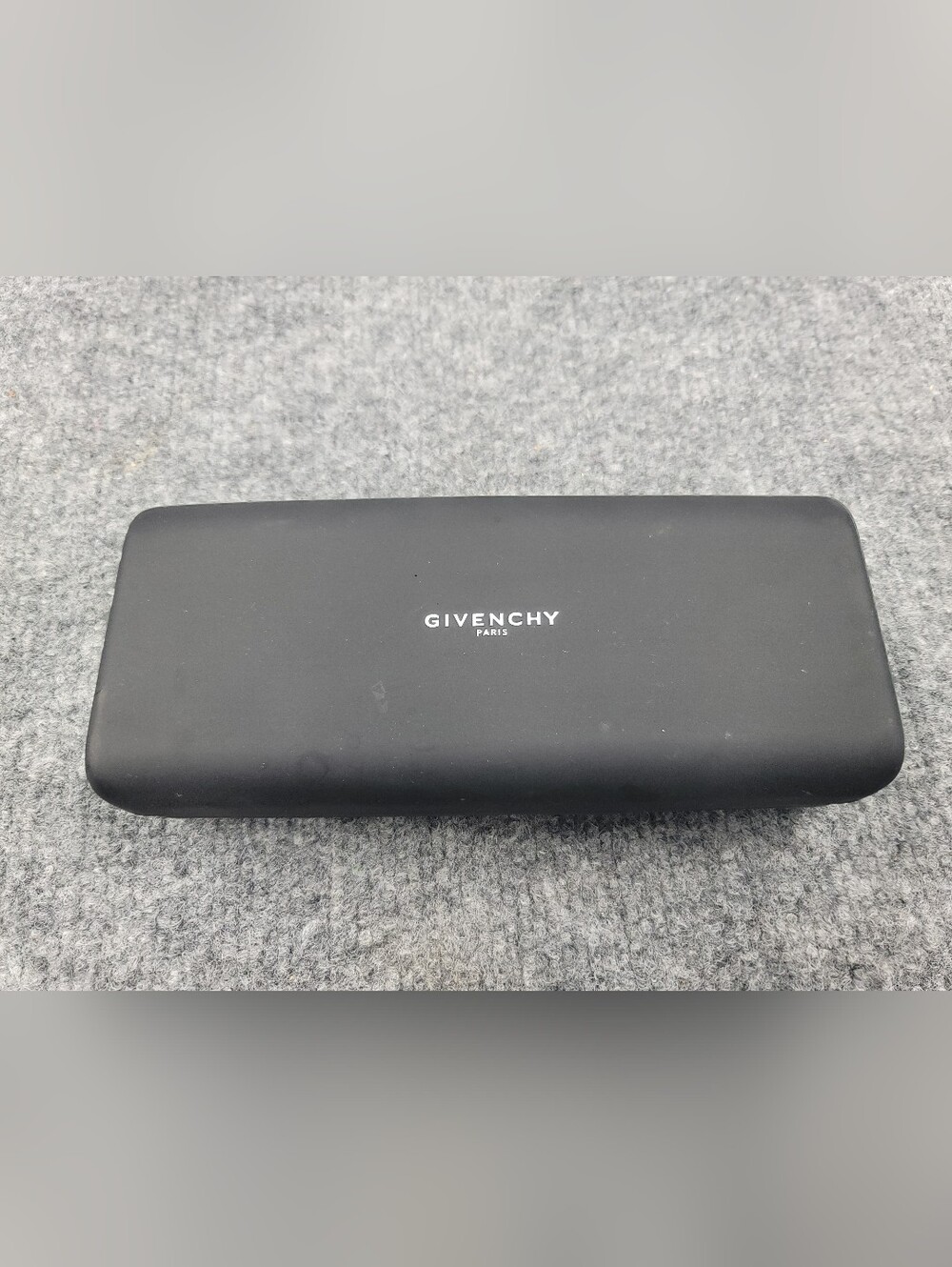 Givenchy Black Sunglass Eyeglass Case W/ New Givenchy Cloth & Hang Tag